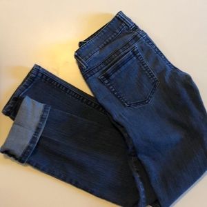 Straight leg jeans